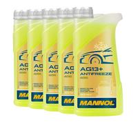 MANNOL Antigelo AG13+ G11 G48 Avanzato Liquido Pronto, 5x1 L