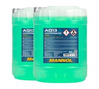 MANNOL Antigelo AG13 Hightec Pronto All'Uso, 2x10 Litri