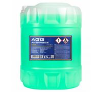 20 (1x20) Litro Mannol Antigelo AG13 Antigelo Miscela Pronta Verde 40°C)