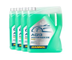 MANNOL Antigelo AG13 Protettivo Per Radiatori Miscela Pronta, HOAT, 4x5 Litri
