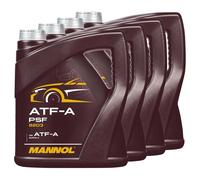 Mannol Atf-A Automatica Fluido Olio per Ingranaggi Cambio Servo 4 X 4 Litro