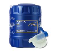 20 (1x20) Litro Mannol Atf-A Automatico Olio per Ingranaggi / Automatico/GM