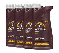 4 (4x1) Litro Mannol Atf-A Automatico Olio per Ingranaggi / Automatico/GM Suffix