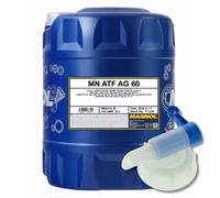 Mannol Atf AG60 Olio per Ingranaggi 20 Litro Fluido per Cambio Automatico Olio