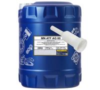MANNOL ATF AG60 Olio Per Cambio Automatico 10 Litri Inkl. Beccuccio Audi BMW VW