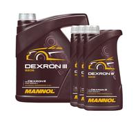 MANNOL Automatic Plus ATF DIII Olio Cambio Automatico SemiSintetico, 7 L