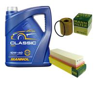 MANNOL Controllo Set 5 L 10W-40 per Peugeot 207 1.4 1.6 16V 1007