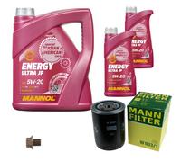 MANNOL Controllo Set 7 L Olio 5W-20 per Nissan Patrol GR IV 2.8 TD