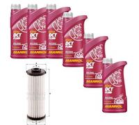 Mannol DCT Fluid - Filtro dell'olio del cambio per A3 Cabriolet Limousine Sportback, 6 l