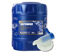Mannol 10W-40 Defender Olio Motore Teilsynthetisch VW 501.01, MB 229.1, 20 Litro