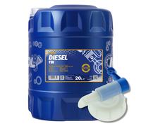 20 (1x20) Litro Mannol 5W-30 Diesel Tdi Olio Motore per VW, Audi, Seat, di Skoda