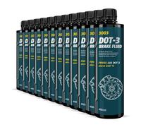 Mannol Dot 3 Brake Fluido Liquido Freni SAE J1703, Iso 4925 Classe 3,12x450 ML