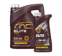 Mannol Elite 5W-40 Olio, Acea A3/B4 , Api Sn / CH-4, BMW LL-01, 6 Litro