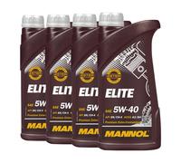 Cambio olio Set 7L MANNOL Elite 5W-40 Olio motore + SCT Filtro KIT 10198149