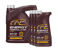 Mannol Energia Formula Op Olio Motore MB 229.5,dexos2,4 + 3x1 Litri.