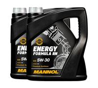 Mannol Energia Formula Rn 5W-30 Olio Motore Renault RN0720, 4 Litro