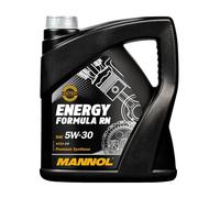 Mannol Energia Formula Rn 5W-30 Olio Motore Renault RN0720, 4 Litro