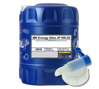 Mannol Energia Ultra JP 5W-20 Olio Motore Ilsac GF5, 20 Litro Con Rubinetto