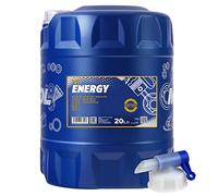 Mannol Energy 5W-30 API SL/CF Engine Oil - Olio motore, 20 l, con rubinetto di uscita