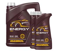 MANNOL Energy 5W-30 Olio Motore HC Sintesi ACEA A3/B4 API SN CH-4 7 L