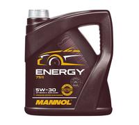 MANNOL Energy 5W-30 Olio Motore HC-Sintesi ACEA A3/B4 API SN/CH-4 BMW LL-98 4 L