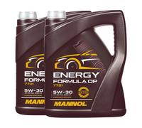 MANNOL Energy Formula OP Olio Motore MB 229.5, Dexos2, 2X5 Litri