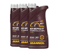 MANNOL Energy Formula OP Olio Motore MB 229.5, Dexos2, 3x1 Litro