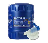 Mannol extreme 5W40 Olio Motore VW 50200, VW 50500, 20 Litro Con Rubinetto
