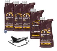 MANNOL Filtro Olio Cambio Dexron VI per VW Sharan 2.0 1.9 TDI Seat Alhambra 5 L