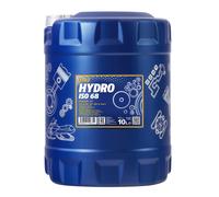 MANNOL Hydro ISO 68 Olio Idraulico Longlife, AFNOR FRANCE NF E 48-603, 10 L