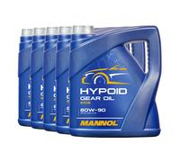 MANNOL Hypoid 80W-90 GL-5 LS Olio Per Differenziale Getriebe 5x4 Litri