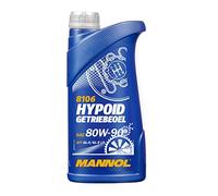 MANNOL Hypoid Olio per Ingranaggi Manuale 80W-90 API GL 4/GL 5 LS 1 litro