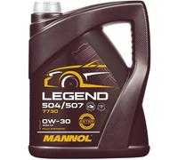 MANNOL Legend 504/507 Olio motore 0W-30 Olio sintetico 100% Olio 5L