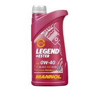 5 (5x1) Litro Mannol SAE 0W-40 Legend + Ester Olio Motore Acea A3/B3/B4