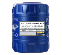 Mannol Legend Formula C5 SAE 0W-20 Olio Motore, Api Sp RC, 20 Litro