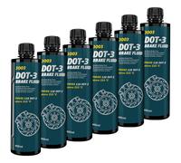 MANNOL Liquido Frenante DOT3 SAE J1703 6x 450 Ml