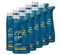 Mannol Liquido Idraulico Servo Olio Lhm + Fluido 10 Litro