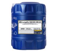 MANNOL Longlife 508/509 SAE 0W-20 Olio Motore, API SP RC, 20 Litri