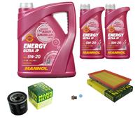 MANNOL MANN Controllo Set 7L 5W-20 Per Nissan Almera Tino 1.8 2.0