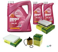 MANNOL MANN Controllo Set Olio 7 L 5W-20 per Toyota Verso 1.8 1.6