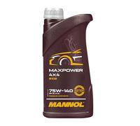 15x1 Litro Originale MANNOL Trasmissione Maxpower 4x4 75W-140 Api Gl 5 Ls Gear