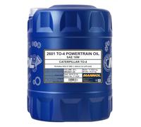 20 (1x20) Litro Mannol TO-4 SAE 10W Olio per Ingranaggi Caterpillar TO-4,Komatsu