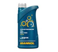 5x1 Litro Originale MANNOL Olio Compressore Olio Iso 100