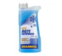 4 (4x1) Litro Mannol Antigelo AG11 Miscela Pronta Blu 40°C)