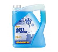 Protezione Anti Gelo Mannol G11 AG11 G Antigelo 5 Litro Miscela Pronta -40°C