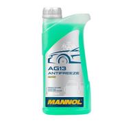 4 (4x1) Litro Mannol Antigelo AG13 Antigelo Miscela Pronta Verde 40°C)