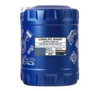 MANNOL LONGLIFE 504/507 Olio motore 5W-30 Olio 10L MN7715-10 per VW POLO (9N)