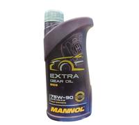 8L Originale MANNOL Extra Olio per Ingranaggi 75W-90 Api Gl 4 / Gl 5 Ls