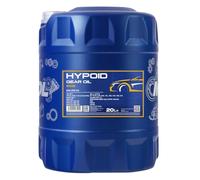 20 (1x20) Litro Mannol SAE 80W-90 Hypoid Olio per Ingranaggi/Cambio / Asse GL5