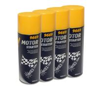 MANNOL Motor Starter Starthilfe 4x 450 ml Spray Kaltstart Startpilot Start Fix